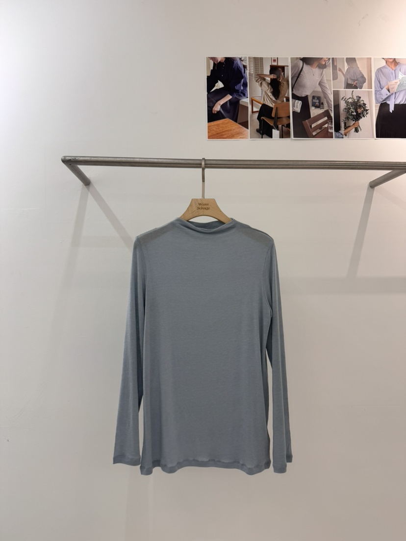 WEAUE SELVAGE東大門直郵女士新品真品職業人氣熱賣長袖T恤Weave Selvage長袖T恤圖色4