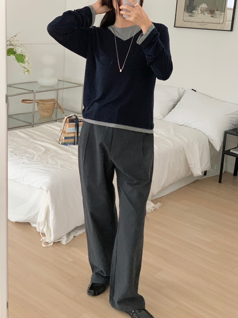 CM韓國代購女裝新款真品人氣時尚熱賣推薦休閑長袖T恤CM_centimeter長袖T恤