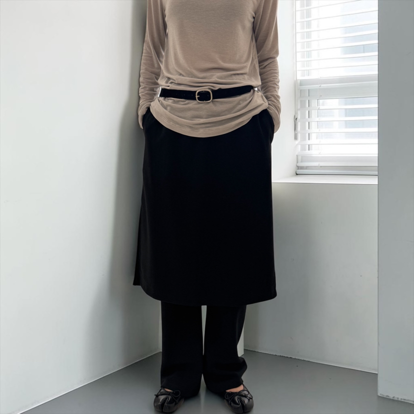 WEAUE SELVAGE東大門代購女裝新款真品人氣時尚推薦裙褲Weave Selvage裙褲