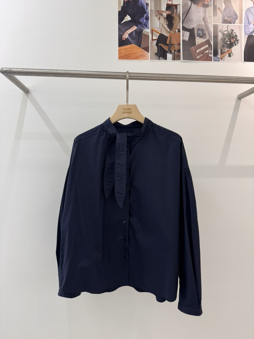WEAUE SELVAGE東大門代購女士新款時尚休閑熱賣襯衫蕾絲衫Weave Selvage襯衫/蕾絲衫圖色2