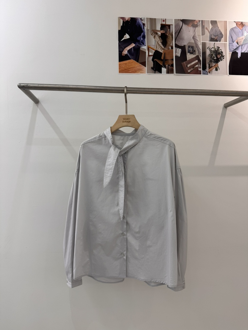 WEAUE SELVAGE東大門代購女士新款時尚休閑熱賣襯衫蕾絲衫Weave Selvage襯衫/蕾絲衫圖色3