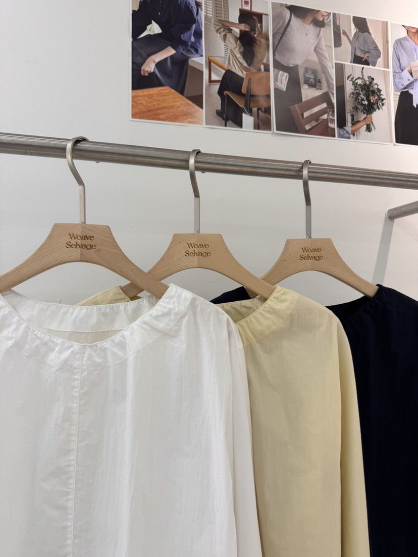 WEAUE SELVAGE東大門代購女裝新款熱賣真品休閑襯衫蕾絲衫Weave Selvage襯衫/蕾絲衫