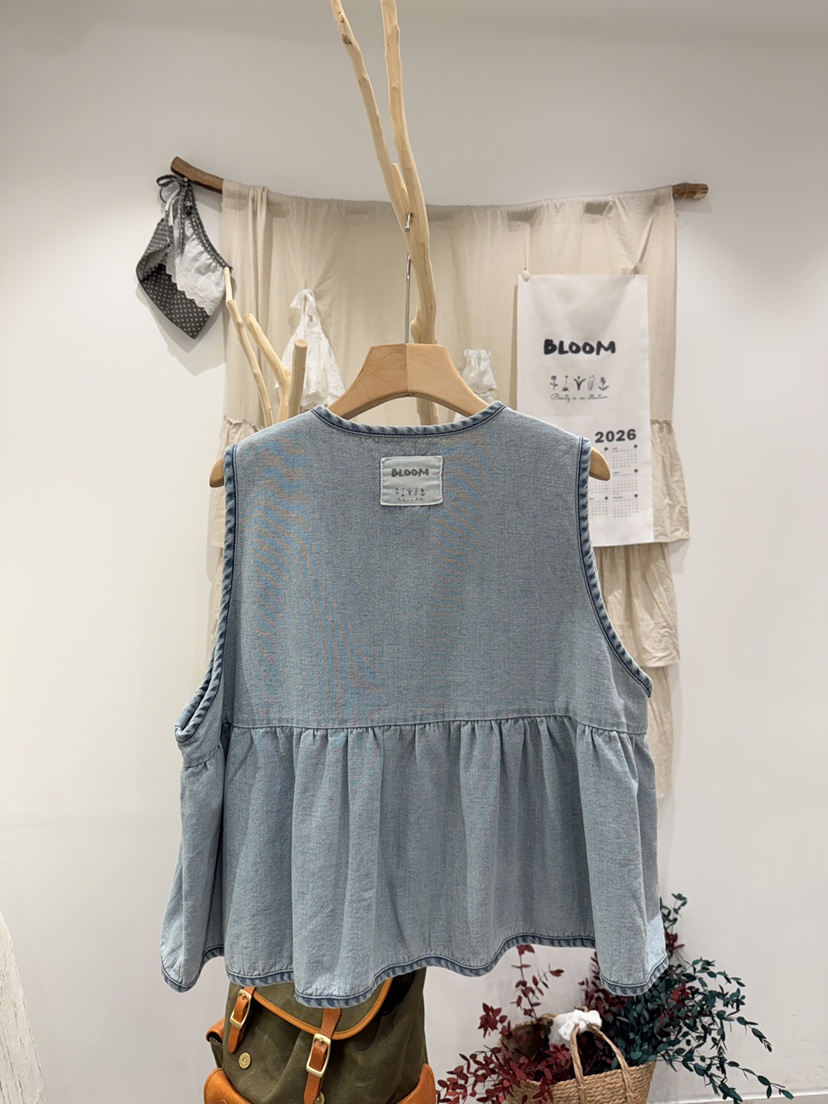 BLOOM東大門直郵女士新品熱賣休閑人氣真品職業時尚馬甲雙面BLOOM-S馬甲