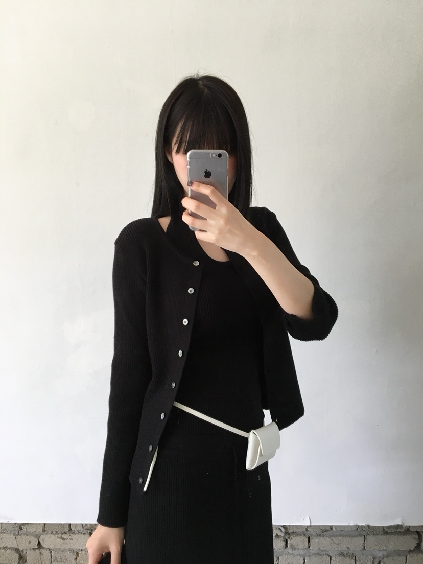 LEGACY東大門直郵女士新品人氣套裝修身套裝開衫無袖羅紋LEGACY套裝