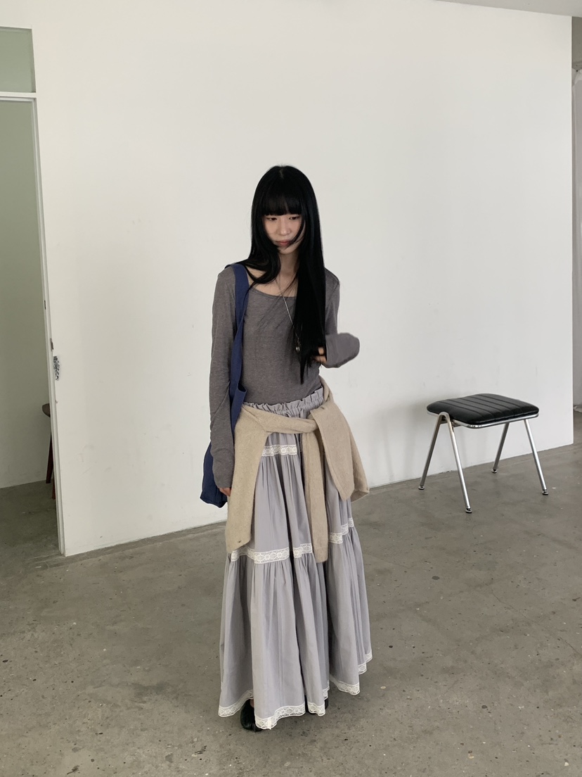 LOGARDEN韓國代購女士新品人氣熱賣推薦職業時尚真品長裙LO GARDEN長裙