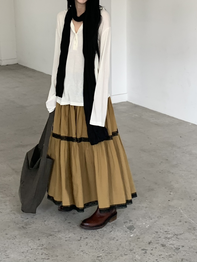 LOGARDEN韓國代購女士新品人氣熱賣推薦職業時尚真品長裙LO GARDEN長裙圖色3