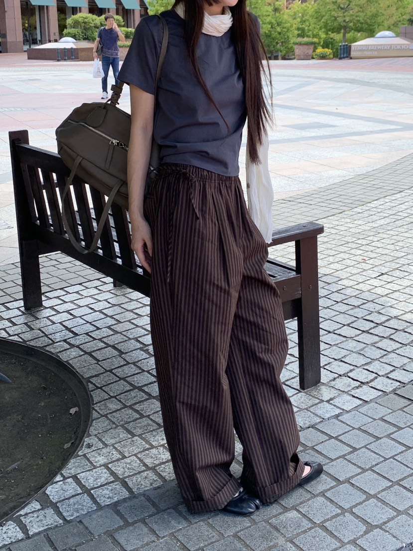 LOGARDEN東大門實拍女裝新款人氣真品推薦休閑時尚休閑褲LO GARDEN休閑褲圖色1