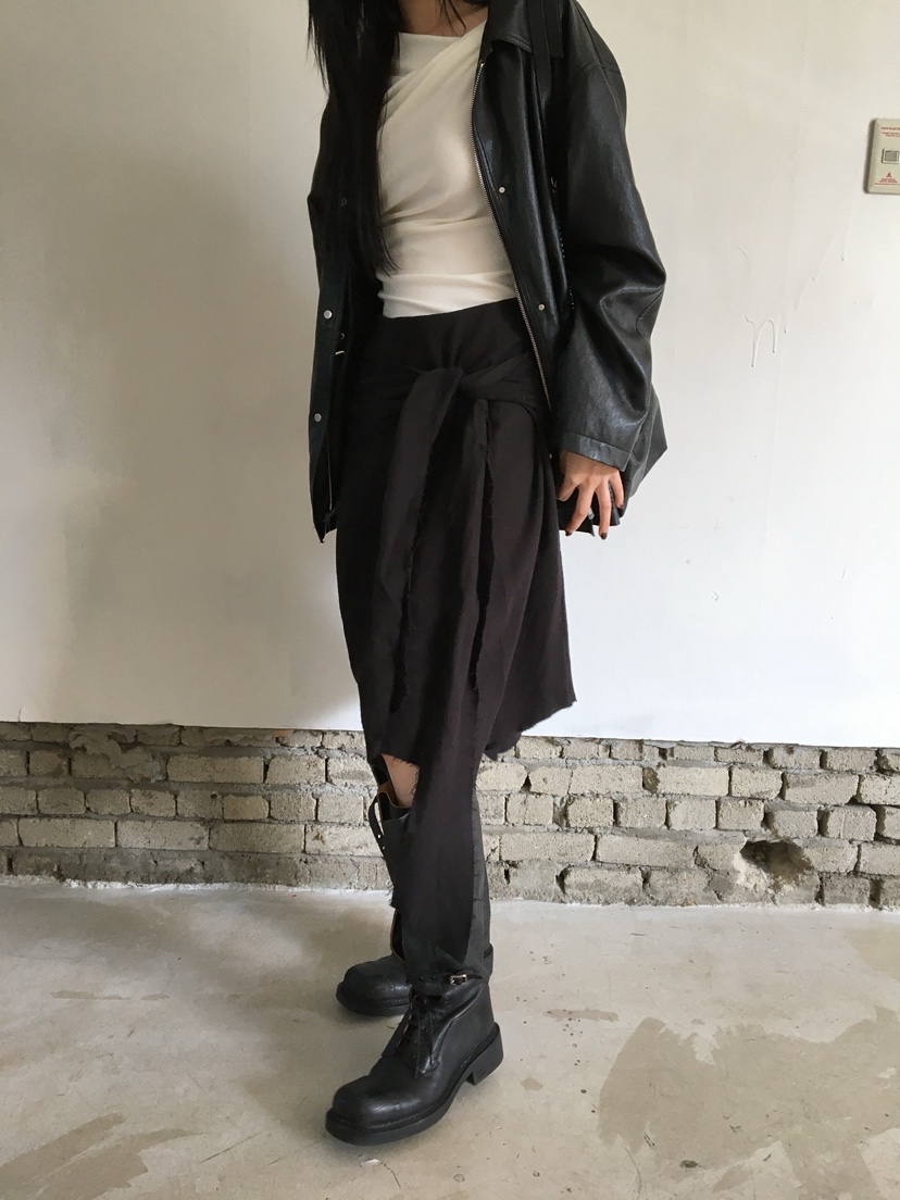 LEGACY東大門直郵女士新品人氣時尚推薦半身裙中短裙絲帶絨LEGACY半身裙/中短裙