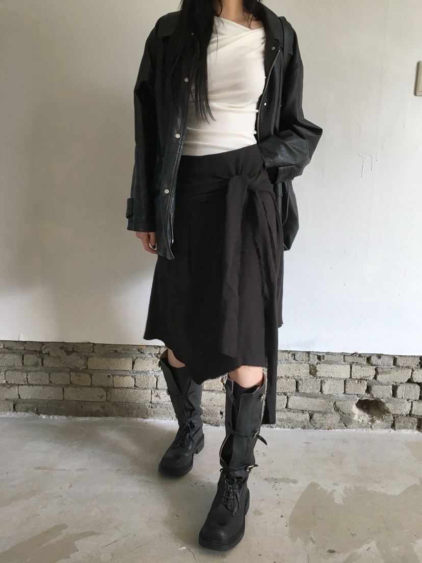 LEGACY東大門直郵女士新品人氣時尚推薦半身裙中短裙絲帶絨LEGACY半身裙/中短裙