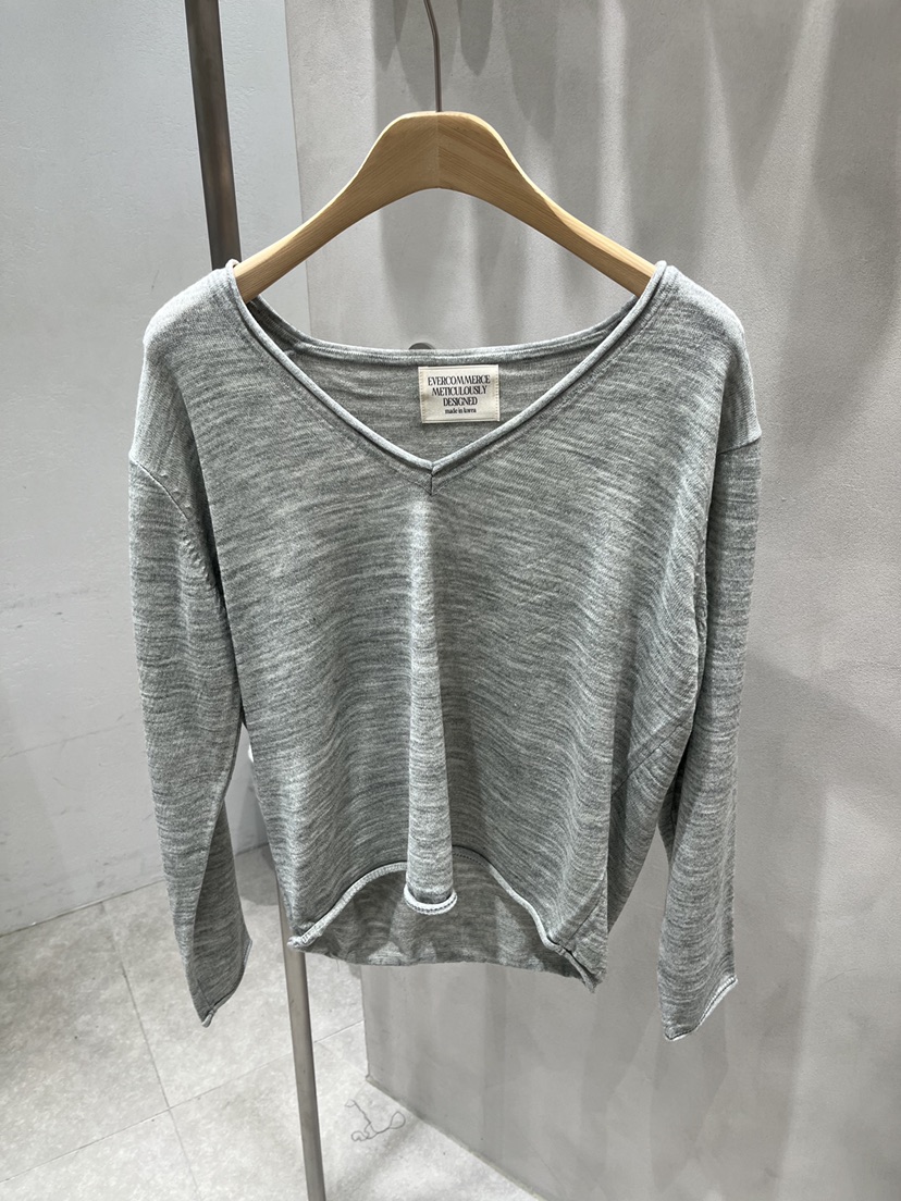 EVERCOMMERCE METICULOUSLY DESIGNED東大門實拍女士新款時尚針織衫棉EVERCOMMERCE METICULOUSLY DESIGNED針織衫圖色1