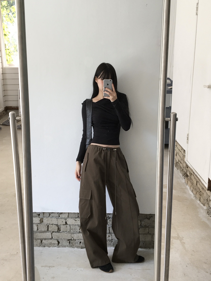 LEGACY韓國直郵女裝新款推薦真品時尚休閑休閑褲工裝復古LEGACY休閑褲