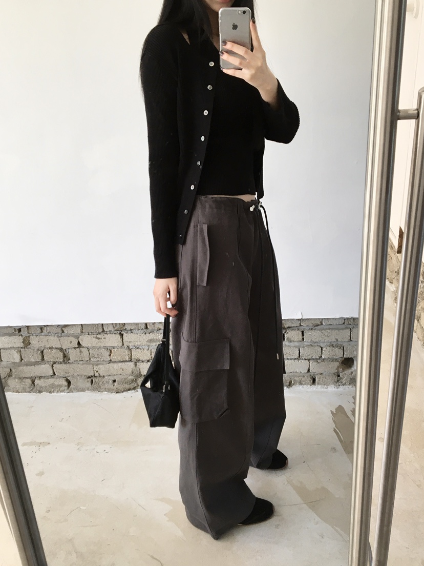 LEGACY韓國直郵女裝新款推薦真品時尚休閑休閑褲工裝復古LEGACY休閑褲
