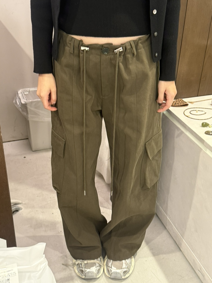 LEGACY韓國直郵女裝新款推薦真品時尚休閑休閑褲工裝復古LEGACY休閑褲圖色1