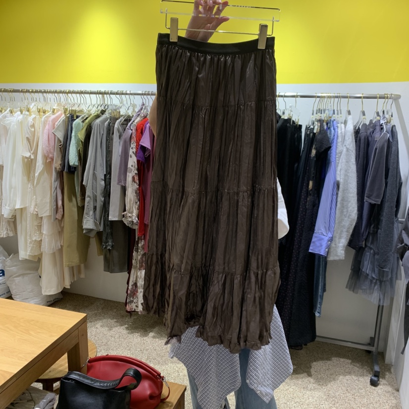 LE MASTERPLACE東大門直郵女士新品人氣休閑推薦長裙褶皺Le masterpiece長裙