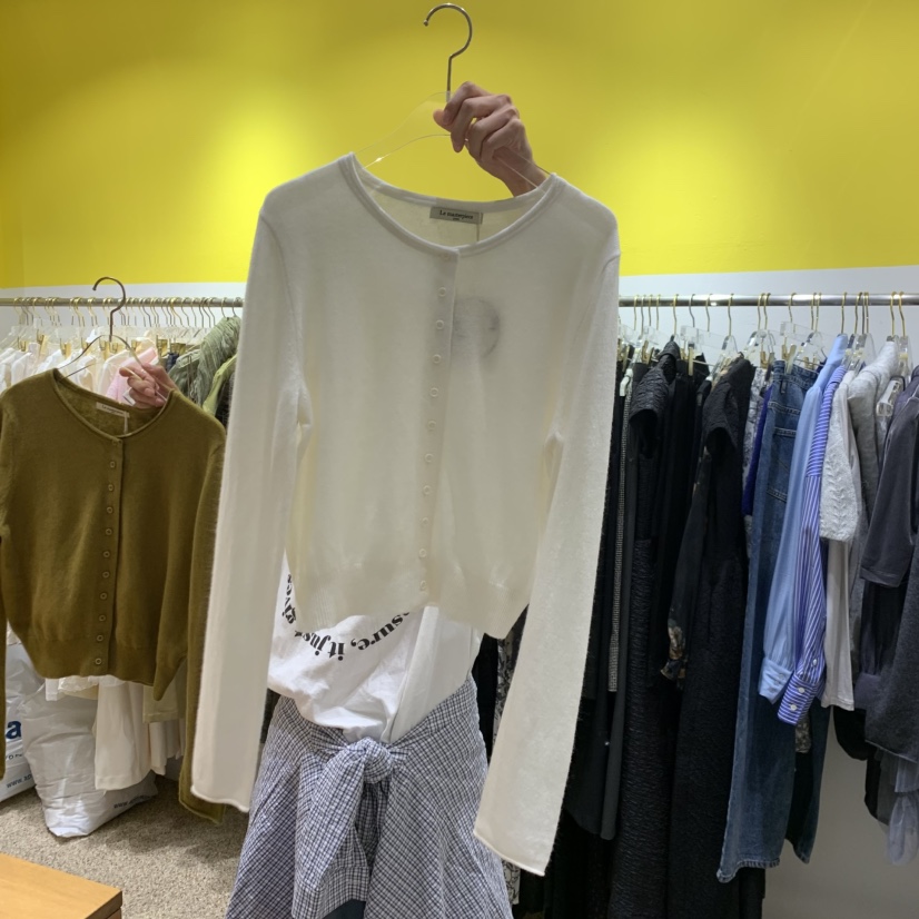 LE MASTERPLACE韓國直郵女士新品時尚推薦休閑人氣職業開衫Le masterpiece開衫圖色3