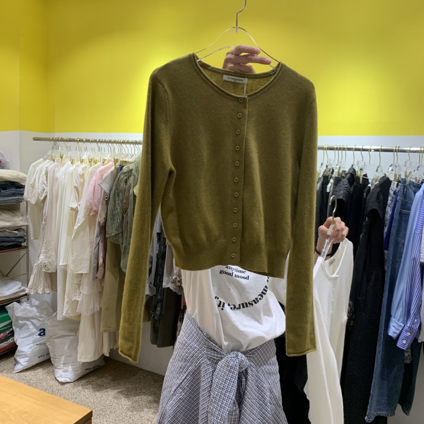 LE MASTERPLACE韓國直郵女士新品時尚推薦休閑人氣職業開衫Le masterpiece開衫圖色4