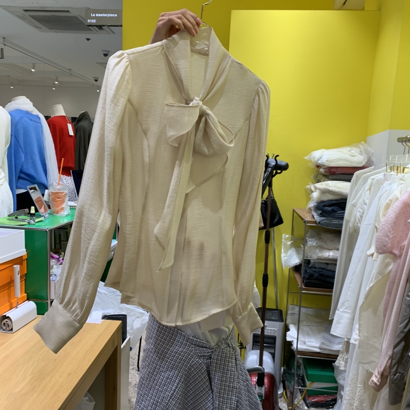 LE MASTERPLACE韓國代購女士新款真品人氣時尚襯衫蕾絲衫Le masterpiece襯衫/蕾絲衫圖色4