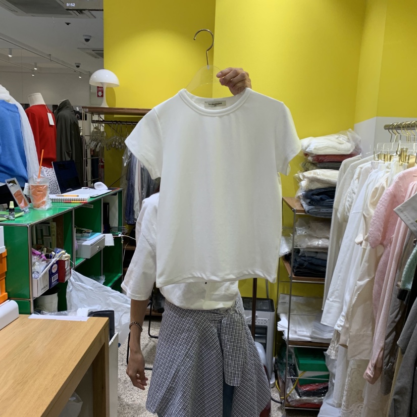 LE MASTERPLACE韓國直郵女士新品推薦真品熱賣休閑T恤天絲Le masterpieceT恤圖色4