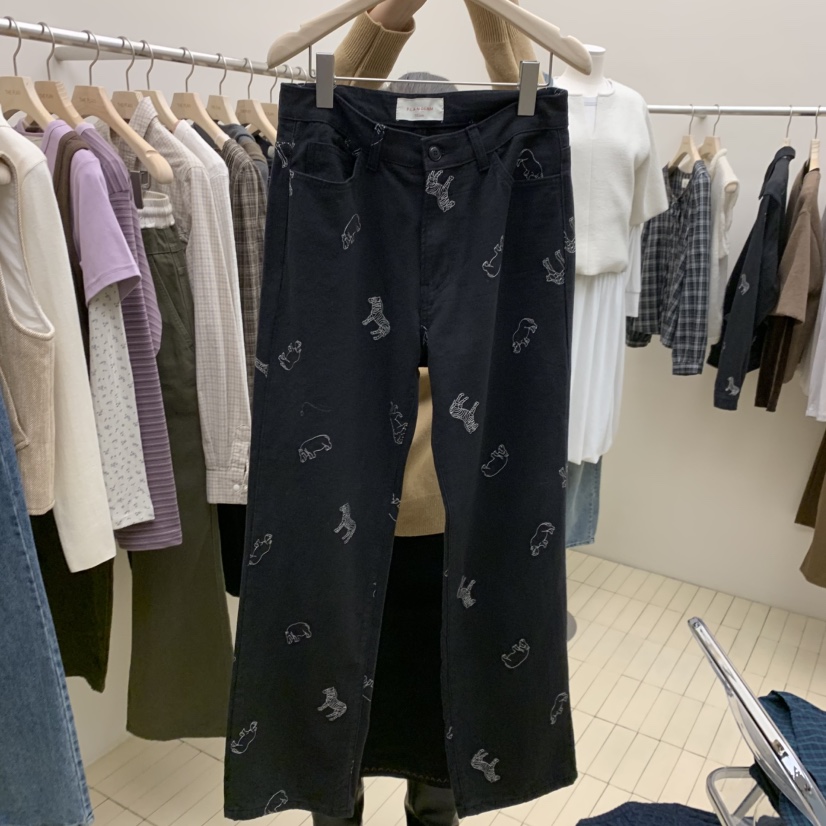 THEPLAN東大門實拍女裝新品熱賣職業休閑推薦時尚真品休閑褲THE PLAN休閑褲圖色1