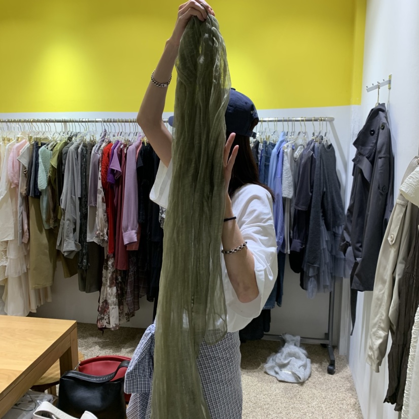 LE MASTERPLACE東大門實拍女裝新品真品推薦圍巾披肩圍巾Le masterpiece圍巾/披肩圖色3
