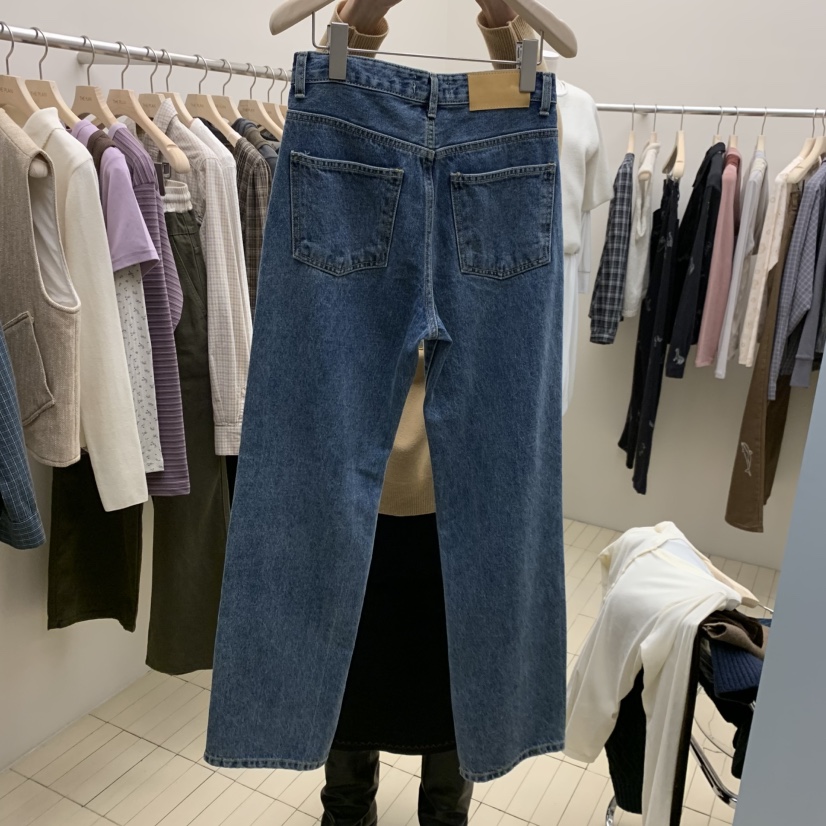 THEPLAN韓國代購女裝新品真品推薦休閑人氣時尚熱賣牛仔褲THE PLAN牛仔褲