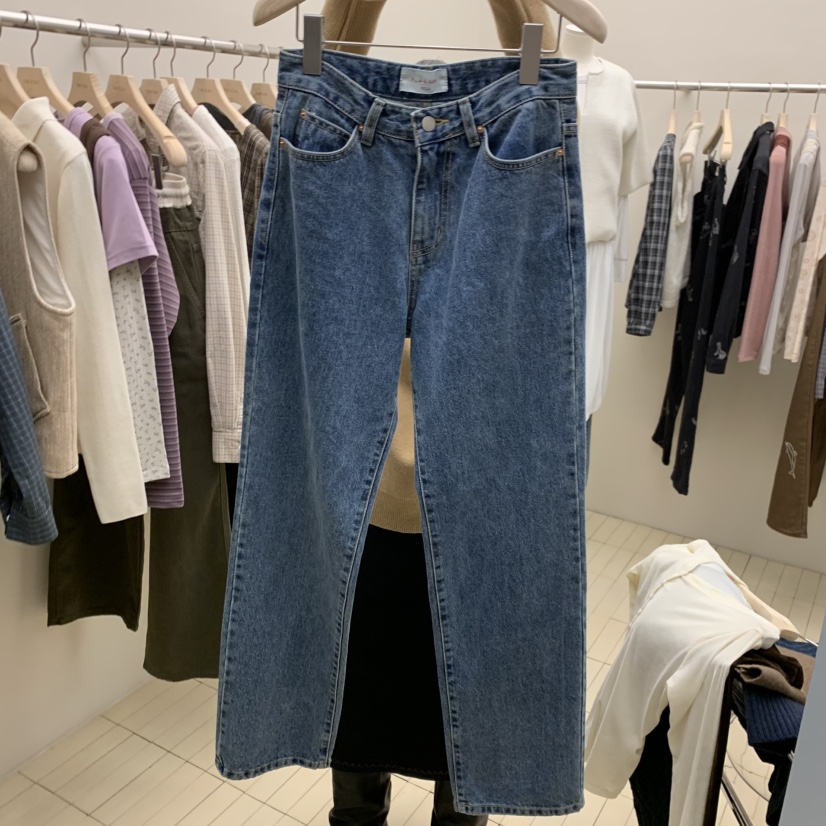 THEPLAN韓國代購女裝新品真品推薦休閑人氣時尚熱賣牛仔褲THE PLAN牛仔褲圖色1