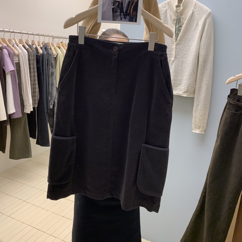 THEPLAN東大門代購女士新品休閑人氣時尚真品半身裙中短裙THE PLAN半身裙/中短裙圖色2