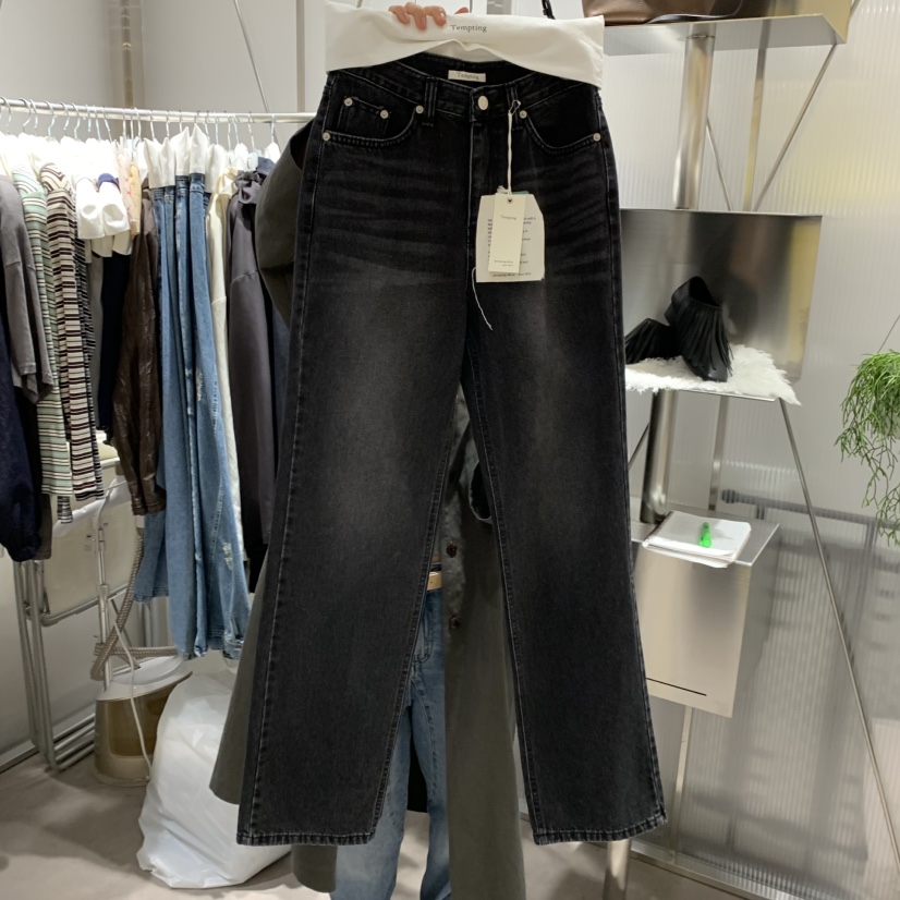TEMPTING韓國代購女士新品推薦人氣職業時尚真品熱賣牛仔褲TEMPTING牛仔褲圖色1