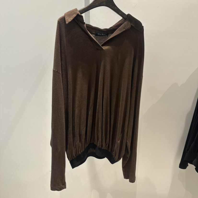 JANE BIRKIN韓國直郵女裝新品真品時尚熱賣人氣休閑長袖T恤JANE BIRKIN設計師品牌長袖T恤圖色2