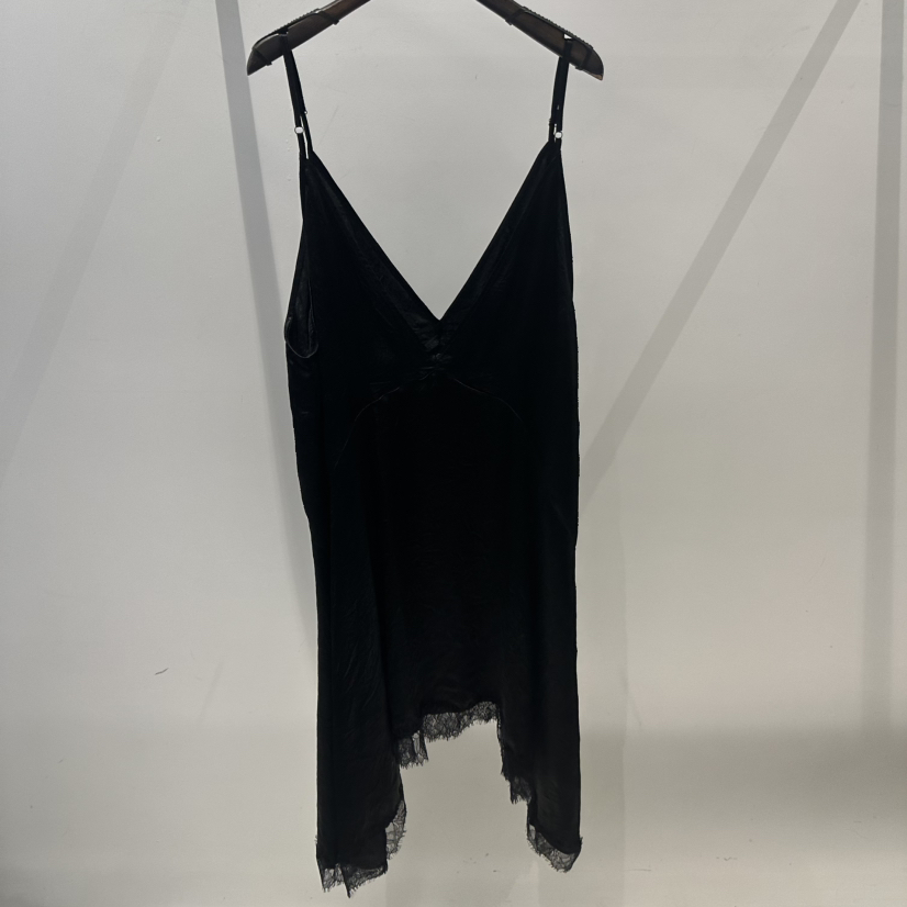 JANE BIRKIN東大門直郵女裝新款熱賣真品時尚連衣裙褶皺JANE BIRKIN設計師品牌連衣裙圖色2黑色