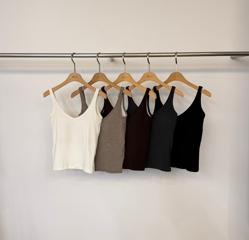 TWENTY FOUR SEVEN24-7東大門實拍女士新品真品吊帶背心TEWNTY FOUR SEVEN24-7吊帶/背心