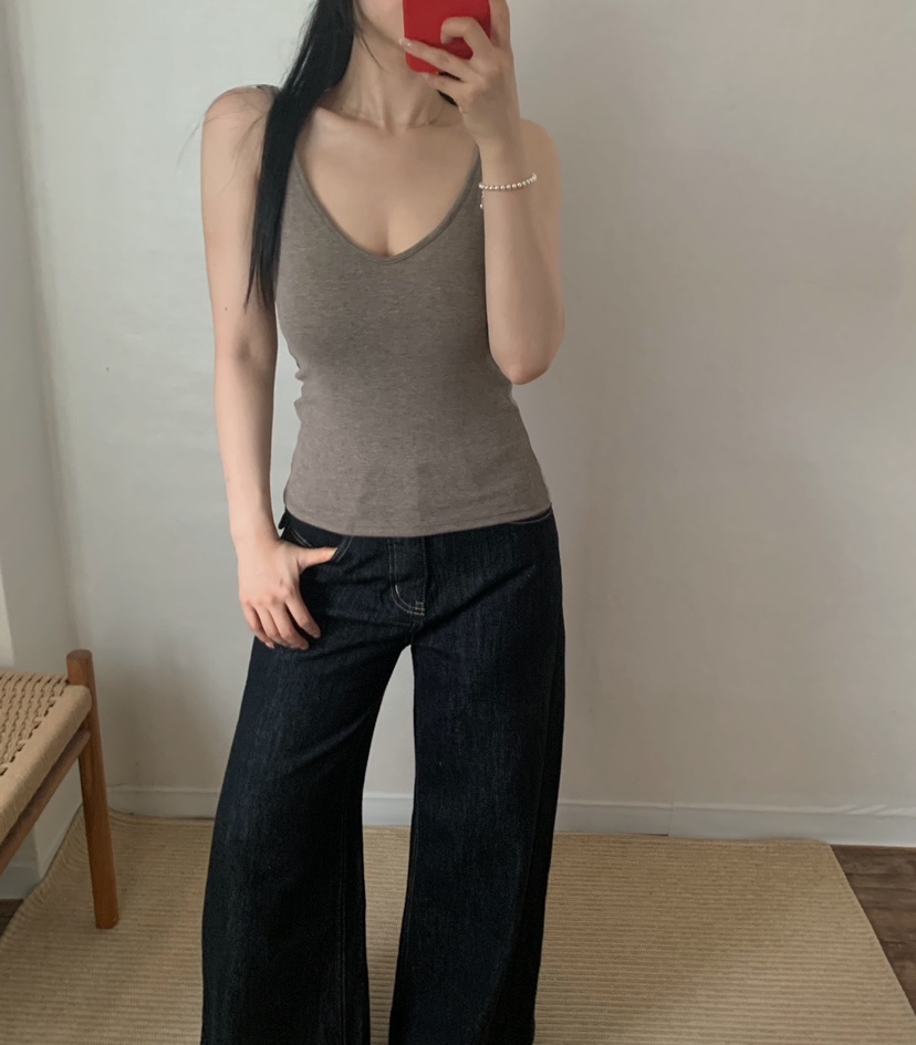 TWENTY FOUR SEVEN24-7東大門實拍女士新品真品吊帶背心TEWNTY FOUR SEVEN24-7吊帶/背心