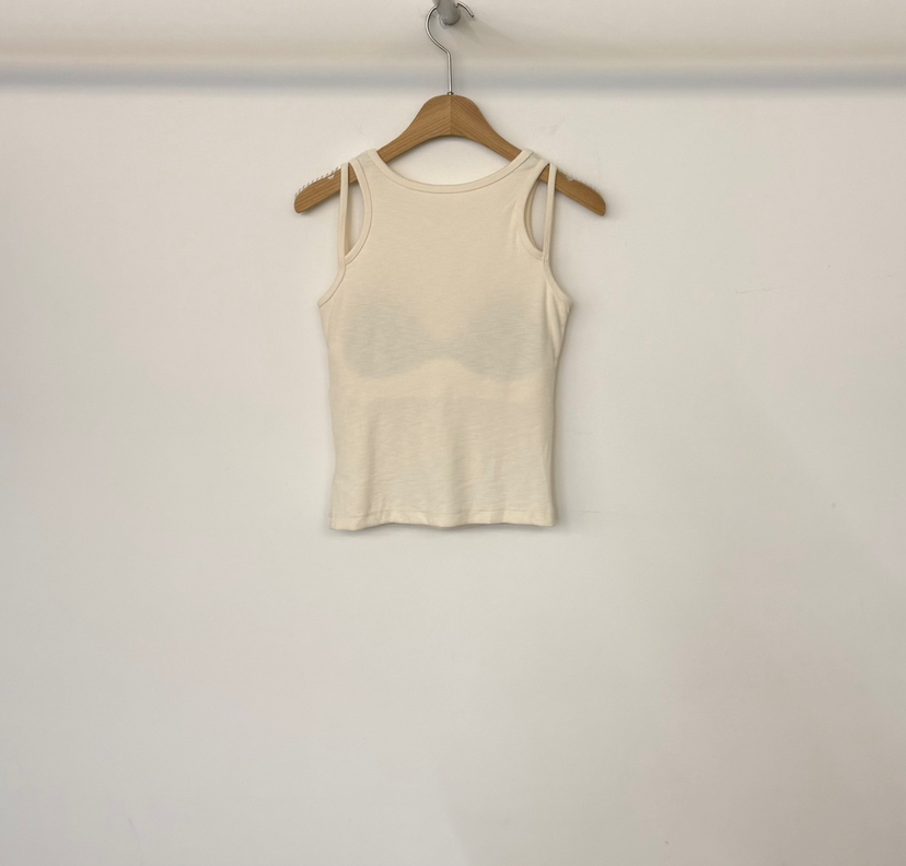 TWENTY FOUR SEVEN24-7東大門實拍女裝新品人氣吊帶背心無袖條紋TEWNTY FOUR SEVEN24-7吊帶/背心