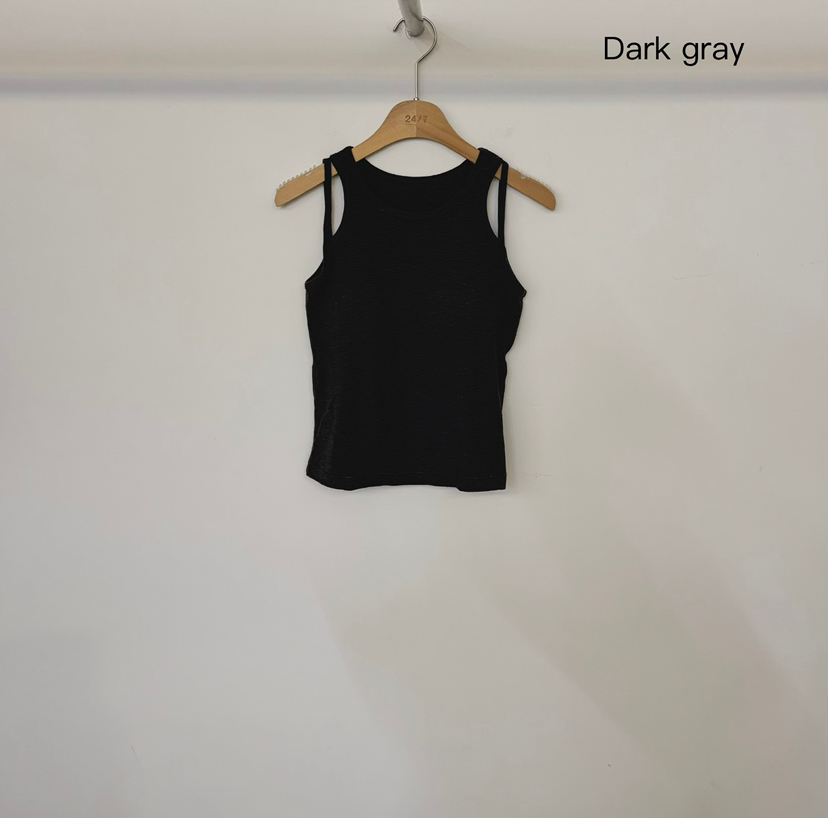 TWENTY FOUR SEVEN24-7東大門實拍女裝新品人氣吊帶背心無袖條紋TEWNTY FOUR SEVEN24-7吊帶/背心圖色3