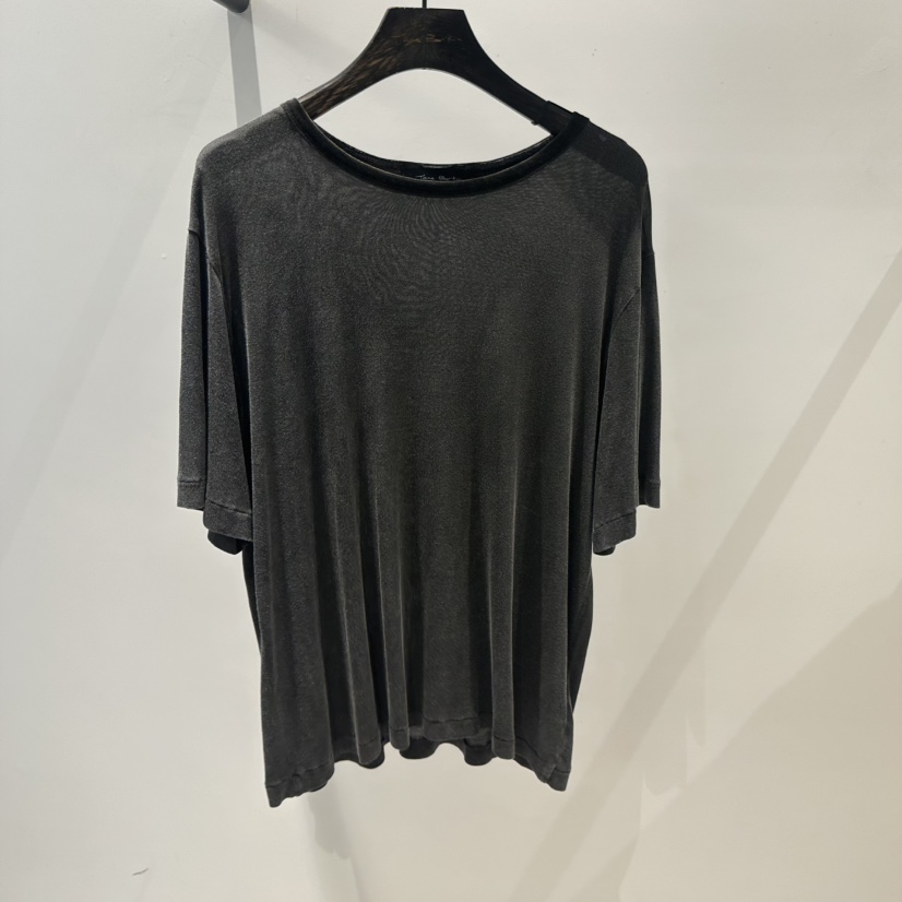 JANE BIRKIN韓國直郵女裝新款真品時尚人氣T恤人造絲天鵝絨JANE BIRKIN設計師品牌T恤圖色3