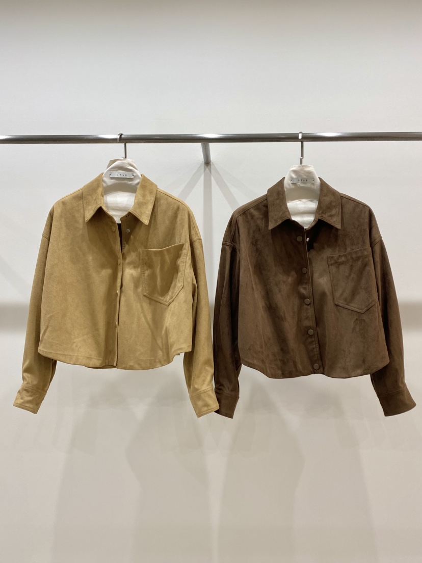 1968東大門代購女裝新品人氣時尚真品推薦夾克絨面革按扣1968/YEOUYA夾克