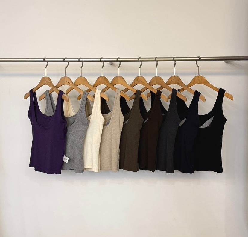 TWENTY FOUR SEVEN24-7東大門代購女士新品推薦吊帶背心無袖TEWNTY FOUR SEVEN24-7吊帶/背心