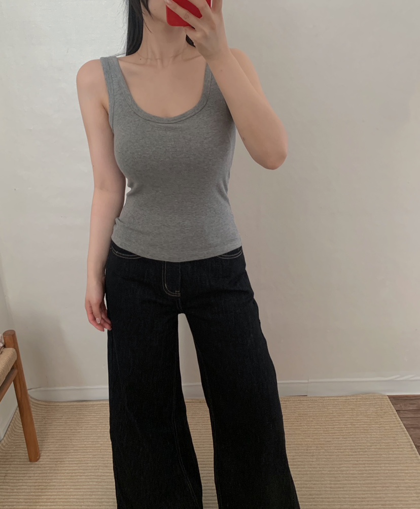 TWENTY FOUR SEVEN24-7東大門代購女士新品推薦吊帶背心無袖TEWNTY FOUR SEVEN24-7吊帶/背心