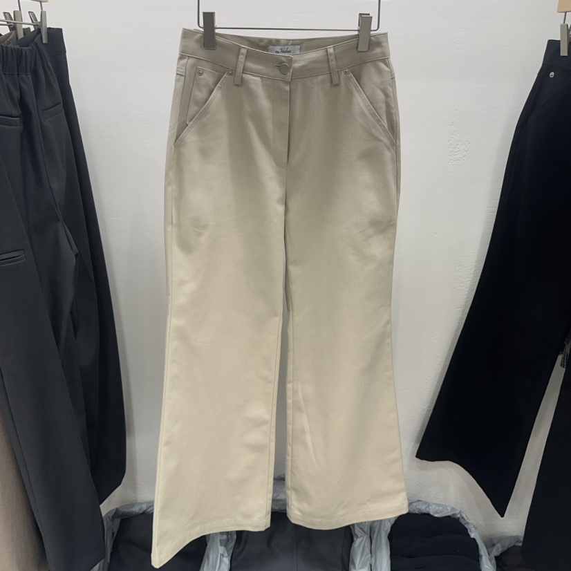 THE VALUE東大門實拍女士新品人氣推薦熱賣休閑褲人字紋THE VALUE休閑褲圖色1