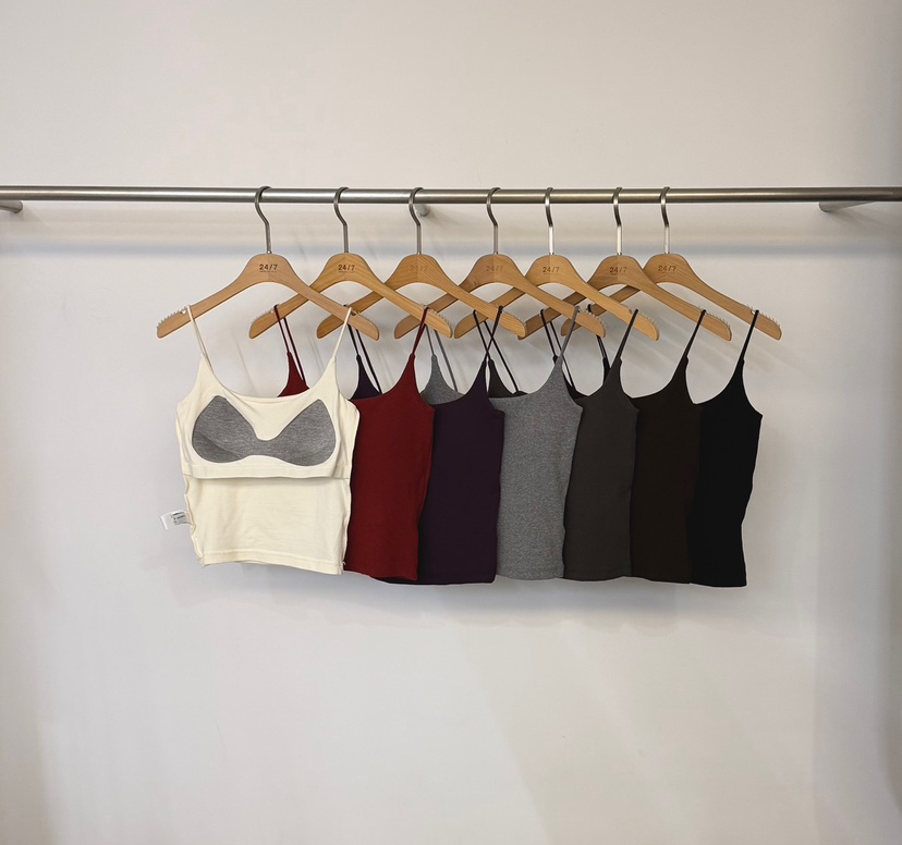 TWENTY FOUR SEVEN24-7東大門實拍女士新品推薦吊帶背心無袖TEWNTY FOUR SEVEN24-7吊帶/背心