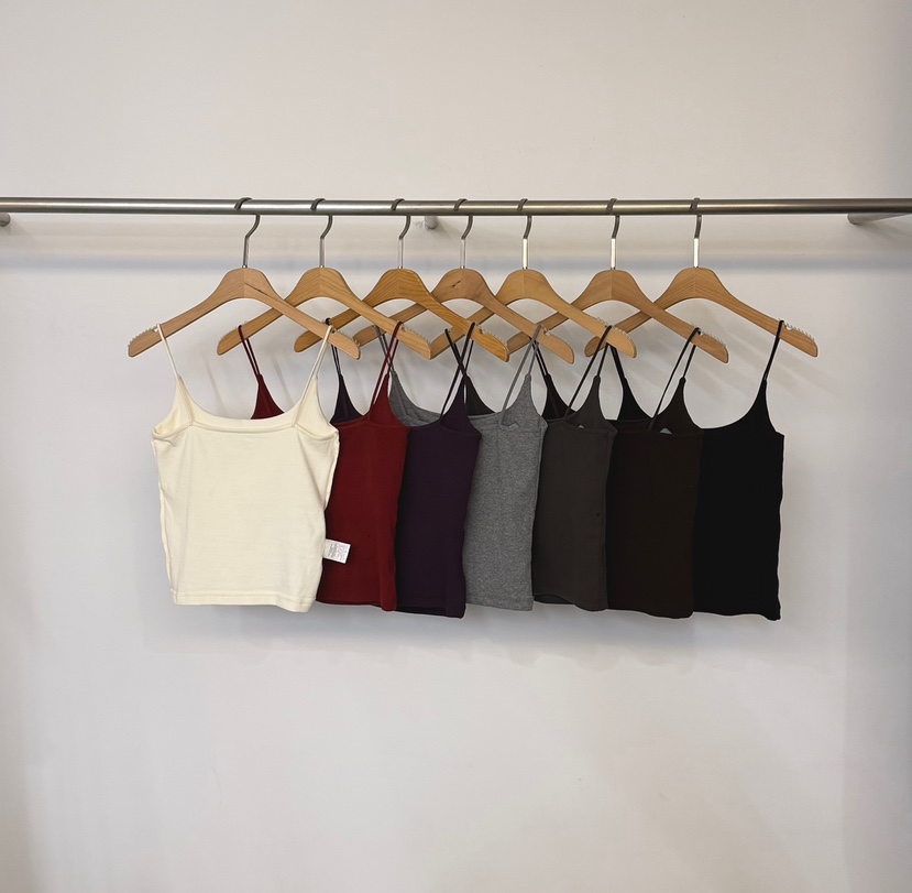TWENTY FOUR SEVEN24-7東大門實拍女士新品推薦吊帶背心無袖TEWNTY FOUR SEVEN24-7吊帶/背心