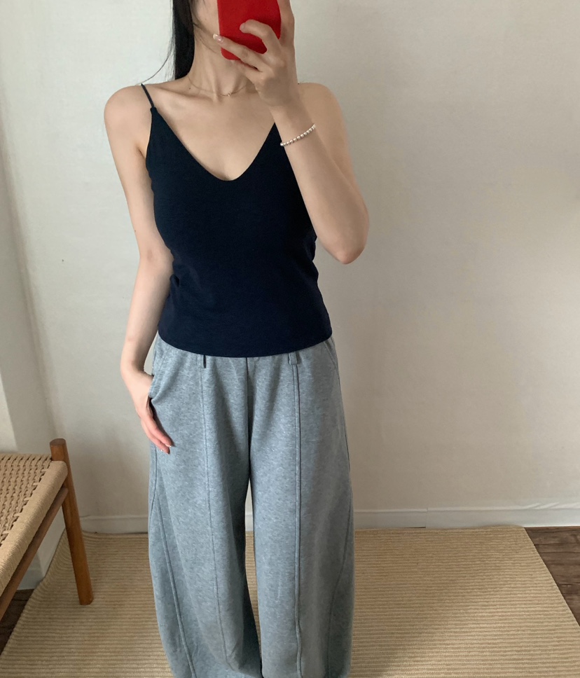 TWENTY FOUR SEVEN24-7韓國代購女裝新款熱賣吊帶背心V領無袖TEWNTY FOUR SEVEN24-7吊帶/背心