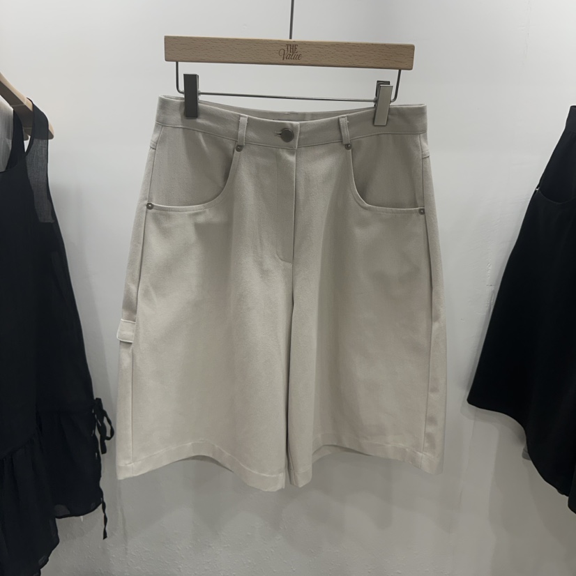 THE VALUE韓國代購女裝新品真品人氣熱賣推薦時尚休閑短褲THE VALUE短褲圖色1