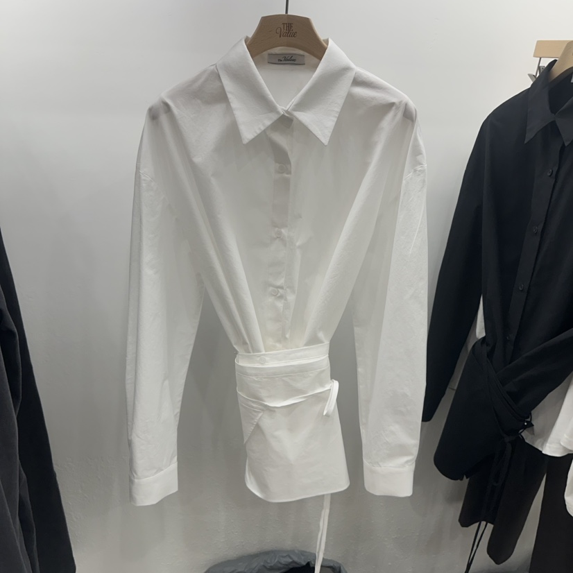 THE VALUE韓國代購女士新品推薦真品熱賣休閑襯衫蕾絲衫THE VALUE襯衫/蕾絲衫圖色1