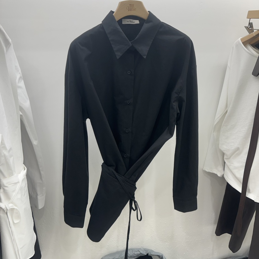 THE VALUE韓國代購女士新品推薦真品熱賣休閑襯衫蕾絲衫THE VALUE襯衫/蕾絲衫圖色2