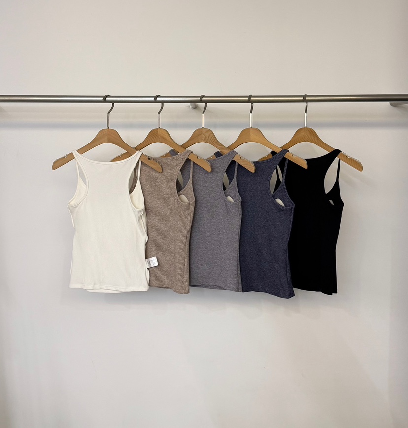 TWENTY FOUR SEVEN24-7東大門實拍女士新品真品吊帶背心羅紋TEWNTY FOUR SEVEN24-7吊帶/背心