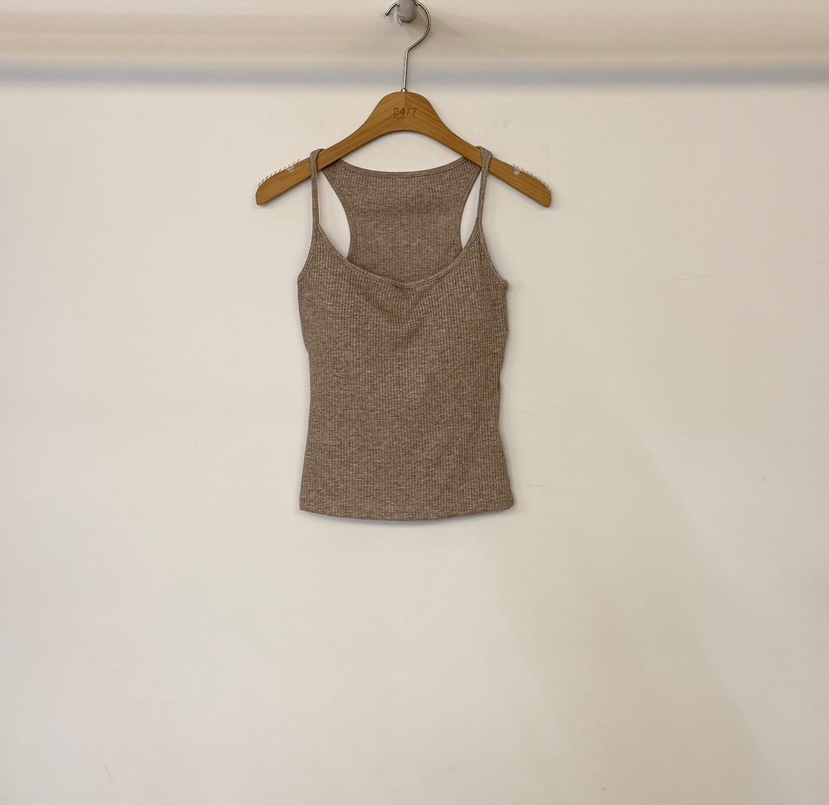 TWENTY FOUR SEVEN24-7東大門實拍女士新品真品吊帶背心羅紋TEWNTY FOUR SEVEN24-7吊帶/背心圖色2