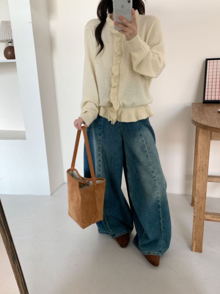 CRONG韓國直郵女裝新款推薦真品熱賣休閑時尚人氣針織衫開衫CRONG針織衫