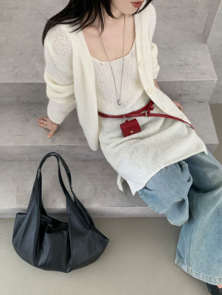 CRONG韓國直郵女裝新款人氣推薦休閑時尚套裝不含腰帶開衫CRONG套裝