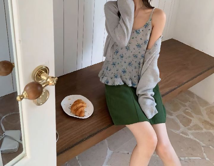 CRONG東大門代購女士新款休閑時尚人氣熱賣推薦真品套裝開衫CRONG套裝
